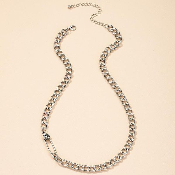 chokers ins rhodium chunky chain safety pin men man rock pendant choker necklaces trendy korean fashion women party jewelry, Golden;silver
chokers ins rhodium chunky chain safety pin men man rock pendant choker necklaces trendy korean fashion women party jewelry, Golden;silver