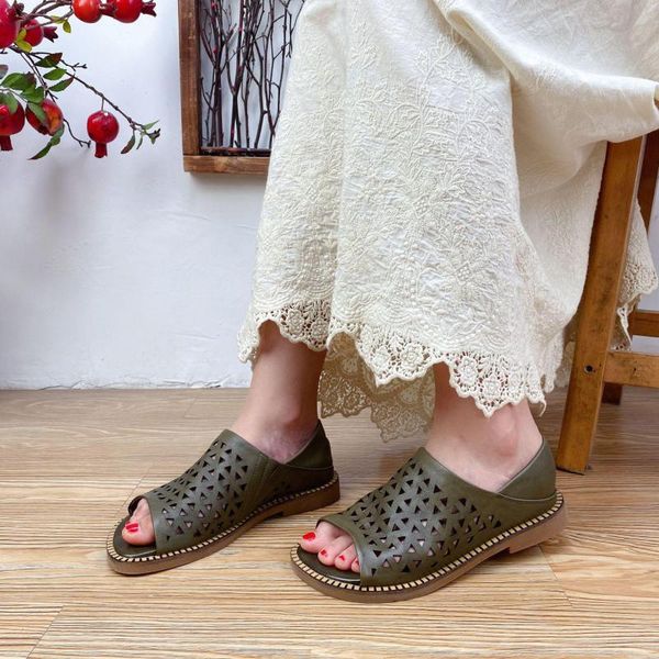 sandals yourseason genuine leather ladies hook loop vintage shoes flat with concise casual women sewing hollow 2021, Black
sandals yourseason genuine leather ladies hook loop vintage shoes flat with concise casual women sewing hollow 2021, Black