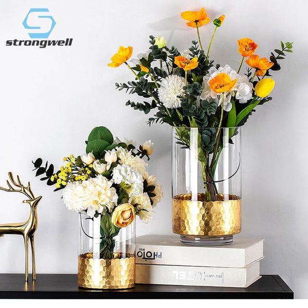 vases strongwell nordic luxury glass vase hydroponics flower home decoration accessories living room modern art ornaments
vases strongwell nordic luxury glass vase hydroponics flower home decoration accessories living room modern art ornaments