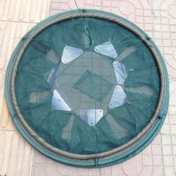 fishing accessories enhanced automatic nets foldable durable trap cage round open crab crayfish lobster
fishing accessories enhanced automatic nets foldable durable trap cage round open crab crayfish lobster
