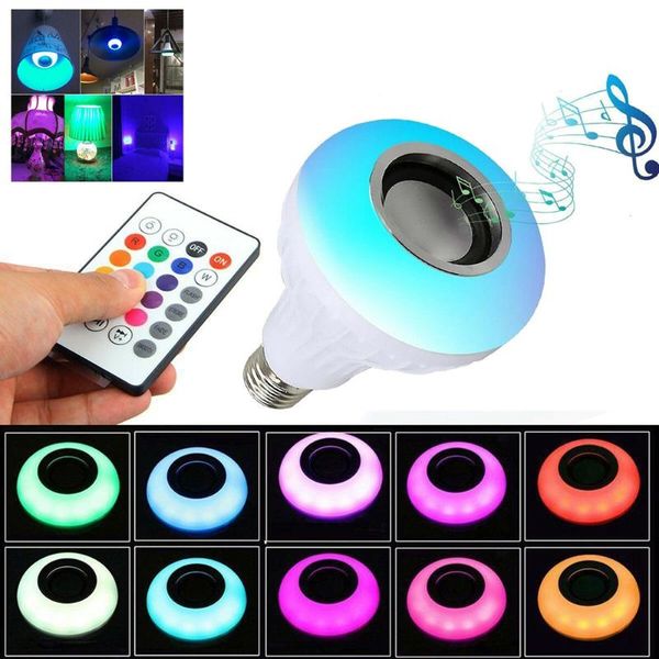 bulbs smart e27 rgb bluetooth speaker led bulb light 12w music playing dimmable wireless lamp with remote control dropship
bulbs smart e27 rgb bluetooth speaker led bulb light 12w music playing dimmable wireless lamp with remote control dropship