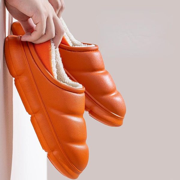 slippers cotton women's autumn and winter bag heel waterproof warm shoes lovers' home plush men's non slip, Black
slippers cotton women's autumn and winter bag heel waterproof warm shoes lovers' home plush men's non slip, Black