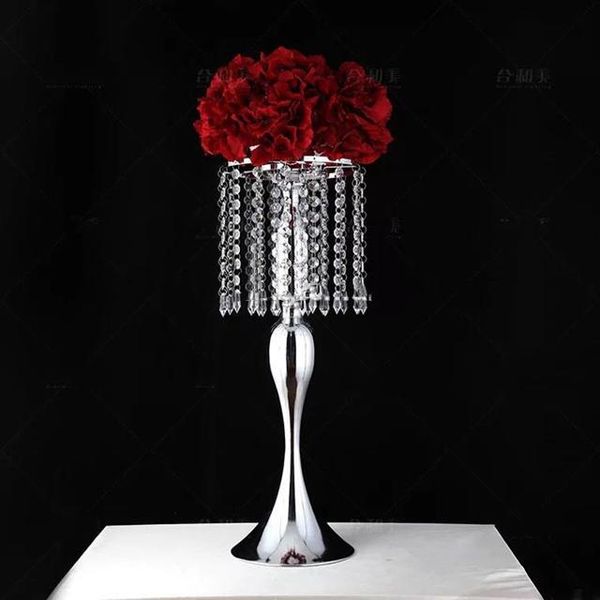party decoration 12pcs) hanging beads crystal tall flower stand for wedding table centerpiece yudao1415
party decoration 12pcs) hanging beads crystal tall flower stand for wedding table centerpiece yudao1415