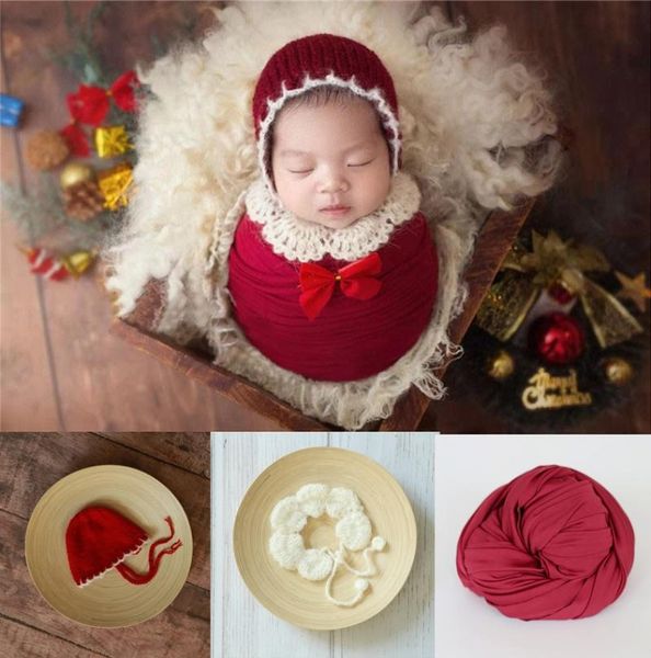born pography props baby christmas hat crochet outfits blanket po shoot accessories caps & hats, Yellow
born pography props baby christmas hat crochet outfits blanket po shoot accessories caps & hats, Yellow