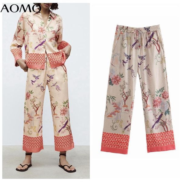 women's pants & capris aomo women floral print long trousers vintage style strethy waist lady pantalon je172a, Black;white
women's pants & capris aomo women floral print long trousers vintage style strethy waist lady pantalon je172a, Black;white