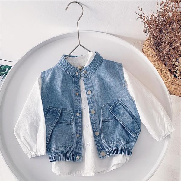 children's denim vest spring 2021 boys casual simple tooling kids cowboy sleeveless vests waistcoat, Camo
children's denim vest spring 2021 boys casual simple tooling kids cowboy sleeveless vests waistcoat, Camo