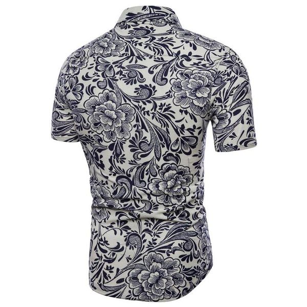 men's casual shirts summer men floral shirt short sleeve flowers printed stand collar plus size -5xl js26, White;black
men's casual shirts summer men floral shirt short sleeve flowers printed stand collar plus size -5xl js26, White;black