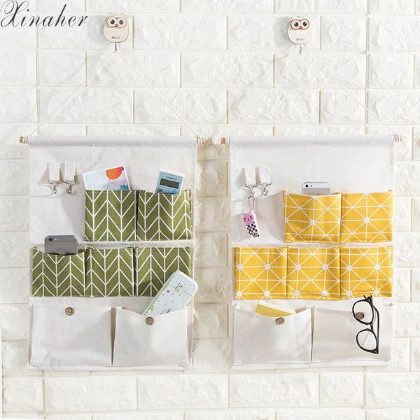 storage boxes & bins xinaher 7 pockets cotton linen wall hanging bags door pouch bedroom home office organizer
storage boxes & bins xinaher 7 pockets cotton linen wall hanging bags door pouch bedroom home office organizer