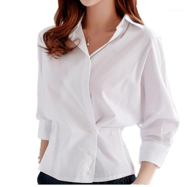spring summer ol v-neck blouse women white three quarter sleeve slim shirt plus size 2xl women's blouses & shirts
spring summer ol v-neck blouse women white three quarter sleeve slim shirt plus size 2xl women's blouses & shirts