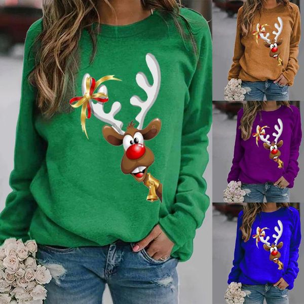 women hoodie cartoon christmas deer printed hoodies fleece long sleeve o neck loose sweatshirt girls pullovers winter women's & sweatsh, Black
women hoodie cartoon christmas deer printed hoodies fleece long sleeve o neck loose sweatshirt girls pullovers winter women's & sweatsh, Black