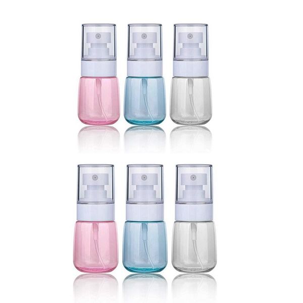 random color fine mist spray bottle refillable travel clear container, makeup water bottles sprayer with air press pump for toil storage & j
random color fine mist spray bottle refillable travel clear container, makeup water bottles sprayer with air press pump for toil storage & j