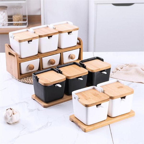 storage bottles & jars nordic minimalist creative ceramic seasoning spice jar with bamboo lid porcelain salt box kitchen organizer condiment
storage bottles & jars nordic minimalist creative ceramic seasoning spice jar with bamboo lid porcelain salt box kitchen organizer condiment