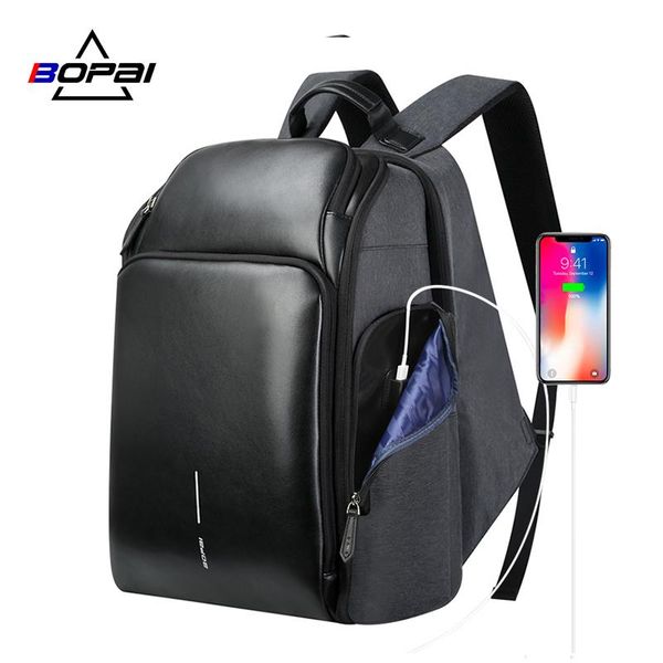 backpack bopai travel for men large capacity plecak usb charging notebook 15.6 inch male functional waterproof bagpack
backpack bopai travel for men large capacity plecak usb charging notebook 15.6 inch male functional waterproof bagpack