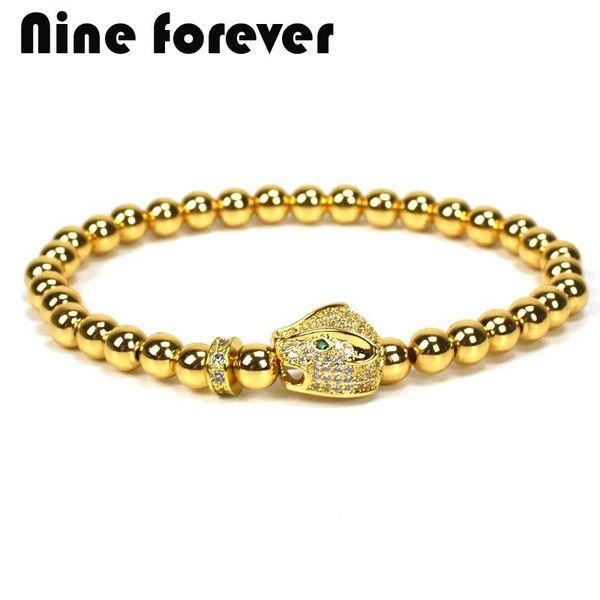 charm bracelets nine forever leopard charms bracelet men jewelry copper beads for women pulseira masculina feminina erkek bileklik, Golden;silver
charm bracelets nine forever leopard charms bracelet men jewelry copper beads for women pulseira masculina feminina erkek bileklik, Golden;silver