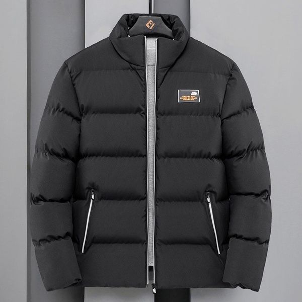 winter jacket men waterproof parka men warm thick stand collar coat solid parkas fashion casual mens jackets windbreaker 210603, Black
winter jacket men waterproof parka men warm thick stand collar coat solid parkas fashion casual mens jackets windbreaker 210603, Black