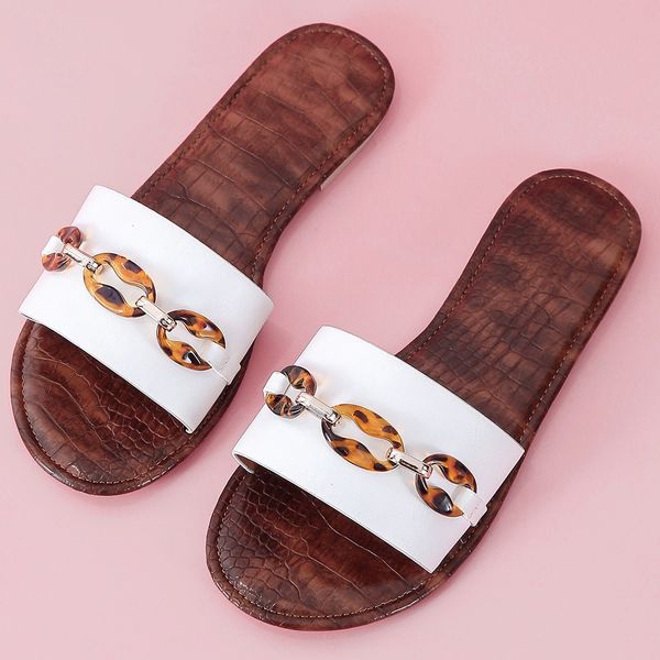 sandals fashion hawksbill turtle pattern women slippers summer transparent thick chains ladies slides female beach flt3, Black
sandals fashion hawksbill turtle pattern women slippers summer transparent thick chains ladies slides female beach flt3, Black