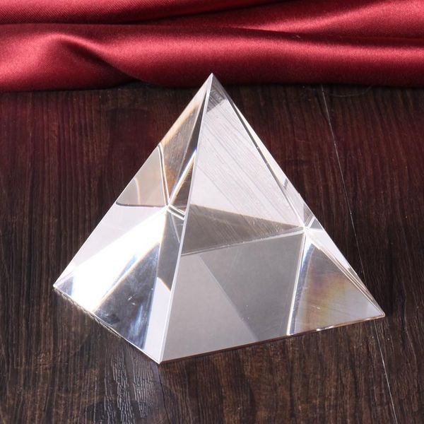 decorative objects & figurines clear egyptian crystal glass pyramid divine cure craft ornaments home decoration
decorative objects & figurines clear egyptian crystal glass pyramid divine cure craft ornaments home decoration