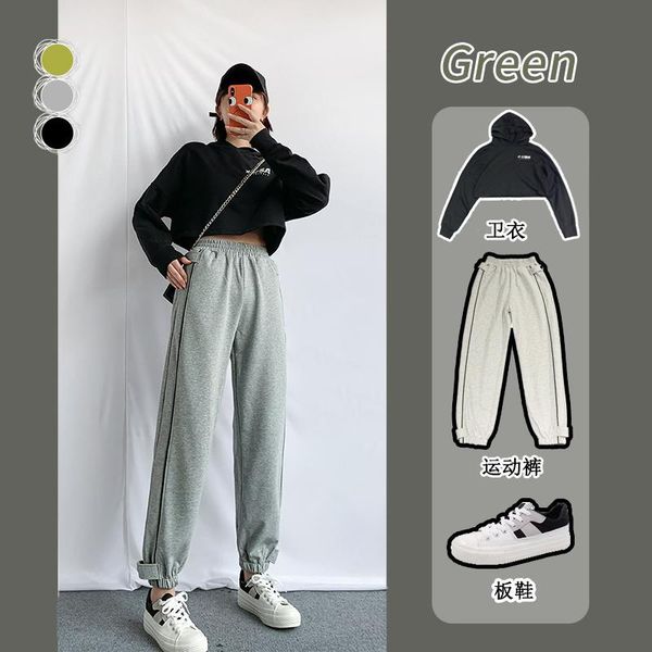 women's pants & capris autumn clothing preppy style sports female skinny thin casual sweatpants loose harem for women, Black;white
women's pants & capris autumn clothing preppy style sports female skinny thin casual sweatpants loose harem for women, Black;white