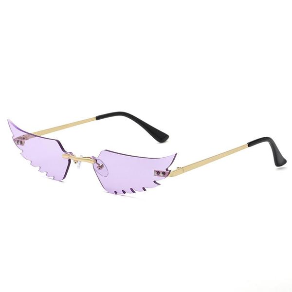 seemfly trendy frameless sunglasses female vintage funny decoration wing eyewears party fashion eyeglasses luxury personality, White;black
seemfly trendy frameless sunglasses female vintage funny decoration wing eyewears party fashion eyeglasses luxury personality, White;black
