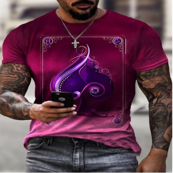 hearts poker tough guy men's 3d t-shirt graphic optical illusion short sleeve party street punk goth crew neck summer, White;black
hearts poker tough guy men's 3d t-shirt graphic optical illusion short sleeve party street punk goth crew neck summer, White;black
