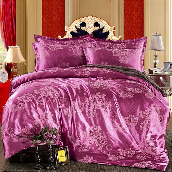 bedding sets 4pcs luxury satin jacquard bed set double king size duvet cover sheet pillowcase
bedding sets 4pcs luxury satin jacquard bed set double king size duvet cover sheet pillowcase