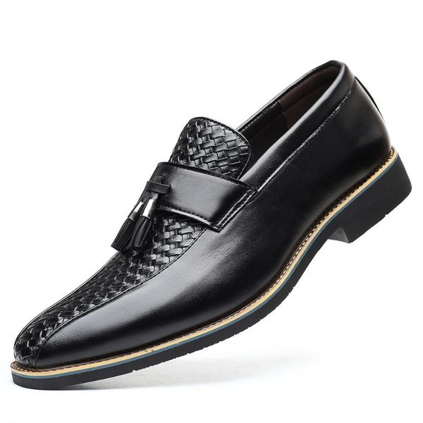 dress shoes men quality formal lace-up business oxford brand wedding pointy zapatos hombre, Black
dress shoes men quality formal lace-up business oxford brand wedding pointy zapatos hombre, Black