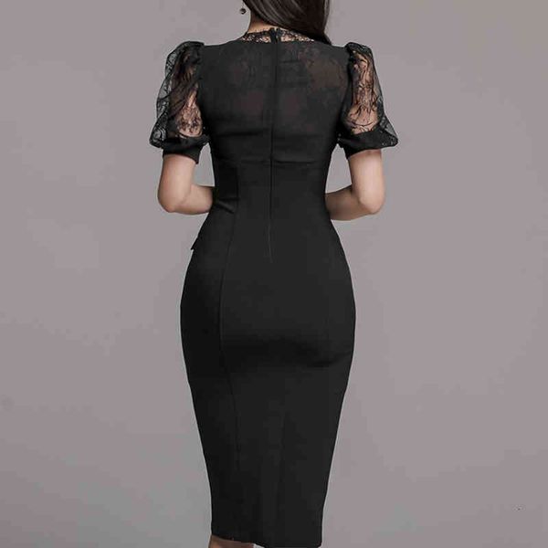 dresses korean elegant lace patchwork pencil women summer single-breasted office wear es sheath bodycon vestidos, Black;gray
dresses korean elegant lace patchwork pencil women summer single-breasted office wear es sheath bodycon vestidos, Black;gray