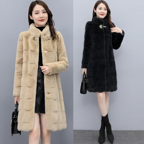 women's fur & faux winter 2021 thick and warm temperament ladies loose short danish mink, Black
women's fur & faux winter 2021 thick and warm temperament ladies loose short danish mink, Black