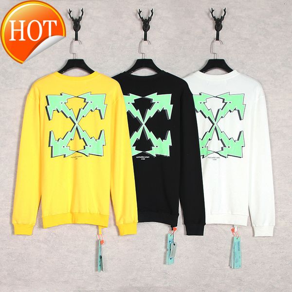 quality fashion brand off high white new back green multi angle arrow loose sweater, Black
quality fashion brand off high white new back green multi angle arrow loose sweater, Black