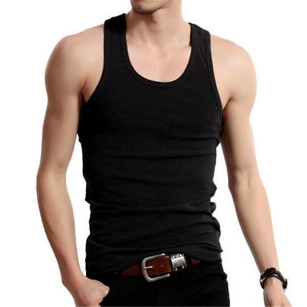 men' tank vest tight-fitting stretch summer leisure sports bottoming undershirt sleeveless round neck threaded polyester waistcoat, White;black
men' tank vest tight-fitting stretch summer leisure sports bottoming undershirt sleeveless round neck threaded polyester waistcoat, White;black