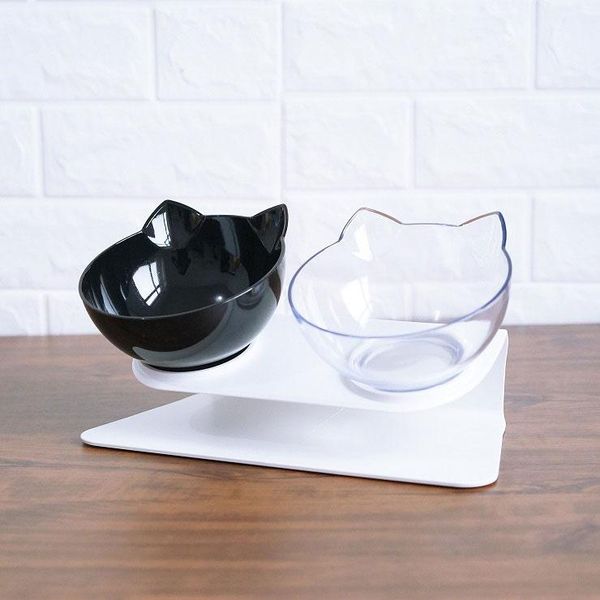 cat bowls & feeders transparent double non-slip with raised stand pet food and water bowl protection cervical
cat bowls & feeders transparent double non-slip with raised stand pet food and water bowl protection cervical