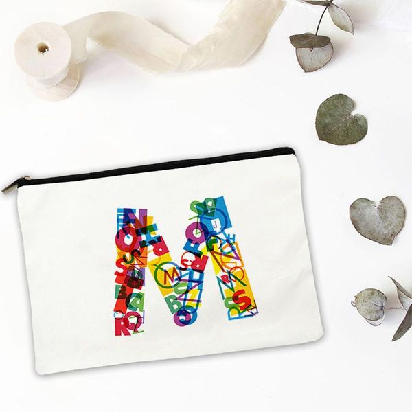 cosmetic bags & cases make up bag a-z letter printing mini makeup storage for pouch women's traveling case cosmetics woman
cosmetic bags & cases make up bag a-z letter printing mini makeup storage for pouch women's traveling case cosmetics woman