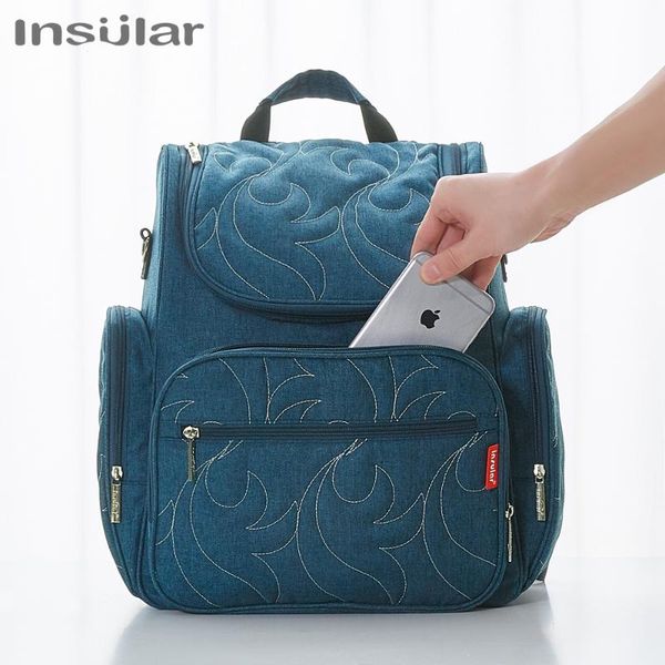 diaper bags insular multifunctional bag backpack travel portable large capacity shoulder mommy maternity waterproof stylish 
diaper bags insular multifunctional bag backpack travel portable large capacity shoulder mommy maternity waterproof stylish