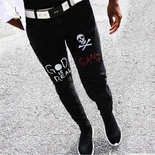men's jeans men all-match black 2021 denim motorcycle high waist design letter print thin small feet cowboy skinny elasticity trousers, Blue
men's jeans men all-match black 2021 denim motorcycle high waist design letter print thin small feet cowboy skinny elasticity trousers, Blue