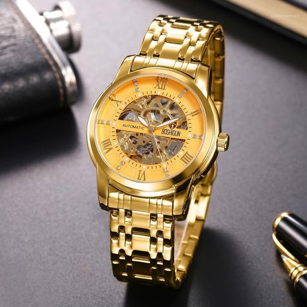 automatic mechanical watch men's fashion high-end luminous hollow waterproof luxury rhinestone wristwatches, Slivery;brown
automatic mechanical watch men's fashion high-end luminous hollow waterproof luxury rhinestone wristwatches, Slivery;brown