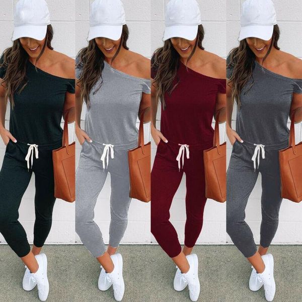 off shoulder bodycon long sleeve womens jumpsuits black gray wine red pants, Black;white
off shoulder bodycon long sleeve womens jumpsuits black gray wine red pants, Black;white