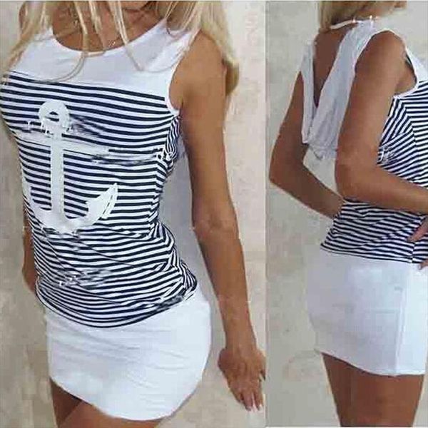 summer slim bag hip striped womens dresses anchor printed fashion blackless female vestidos clothing, Black;gray
summer slim bag hip striped womens dresses anchor printed fashion blackless female vestidos clothing, Black;gray