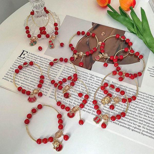 beaded, strands 2022 korean trendy lucky bracelets for women girls tiger charms red crystal beaded & bangles gifts, Black
beaded, strands 2022 korean trendy lucky bracelets for women girls tiger charms red crystal beaded & bangles gifts, Black
