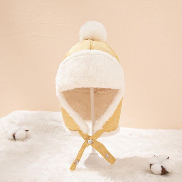 caps & hats winter warm baby 2 colors flannel infant toddlers boys girls beanies soft helmet earcuff hat outdoor ski d5qa, Yellow
caps & hats winter warm baby 2 colors flannel infant toddlers boys girls beanies soft helmet earcuff hat outdoor ski d5qa, Yellow