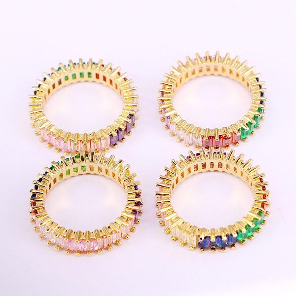 cluster rings 6pcs, 6/7/8 colorful zirconia charm baguette cz micro pave fashion lady girl elegant jewelry gifts, Golden;silver
cluster rings 6pcs, 6/7/8 colorful zirconia charm baguette cz micro pave fashion lady girl elegant jewelry gifts, Golden;silver