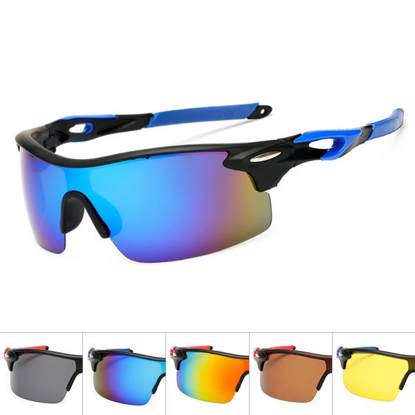 cycling polarizing sunglasses sports glasses one-piece large frame colorful sunglasses, White;black
cycling polarizing sunglasses sports glasses one-piece large frame colorful sunglasses, White;black