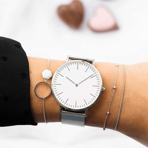 new women's watch fashion ultra-thin stainless steel strap quartz watches simple dial wristwatch relogio feminino, Slivery;brown
new women's watch fashion ultra-thin stainless steel strap quartz watches simple dial wristwatch relogio feminino, Slivery;brown