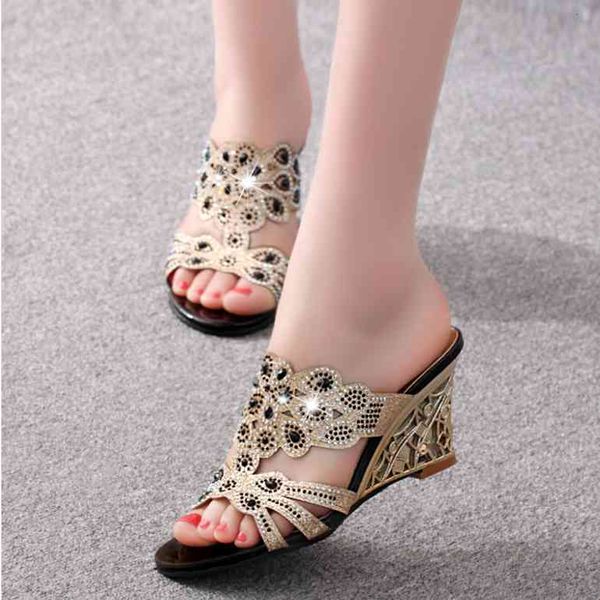 sandals women summer fashion high heel crystal casual ladies shoes heels rhinestone slippers 128q, Black
sandals women summer fashion high heel crystal casual ladies shoes heels rhinestone slippers 128q, Black