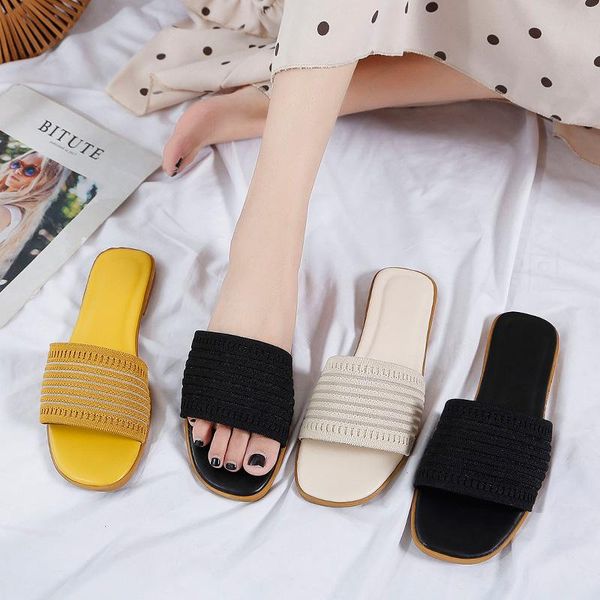 slippers woman flat shoes women mules fashion summer slipers for comfort yellow black beige slides wholesale
slippers woman flat shoes women mules fashion summer slipers for comfort yellow black beige slides wholesale
