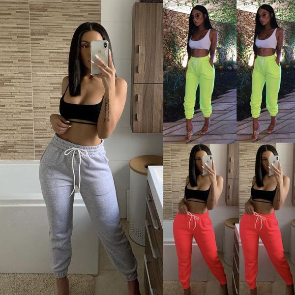 women's pants & capris women autumn sports trouses solid color elastic waist ankle high casual trousers hip hop, Black;white
women's pants & capris women autumn sports trouses solid color elastic waist ankle high casual trousers hip hop, Black;white