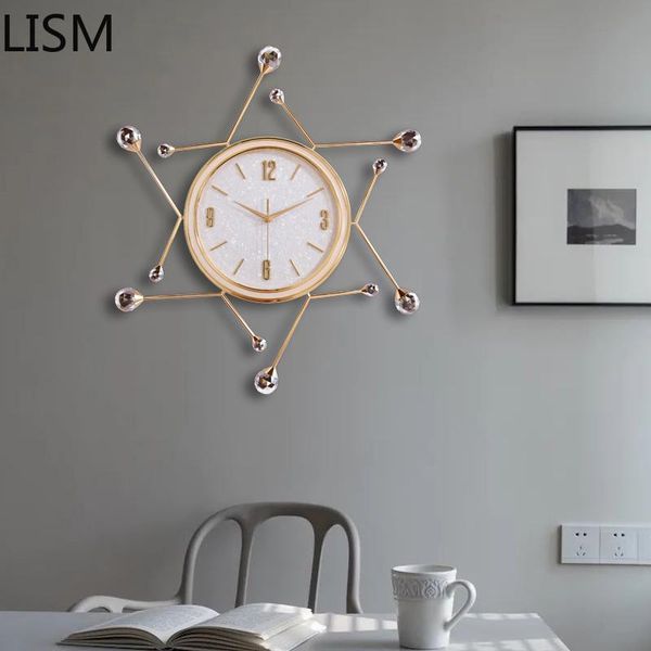 luxurylarge wall clock living room modern design art nordic silent watch crystal light luxury creative atmosphere duvar saati clocks
luxurylarge wall clock living room modern design art nordic silent watch crystal light luxury creative atmosphere duvar saati clocks