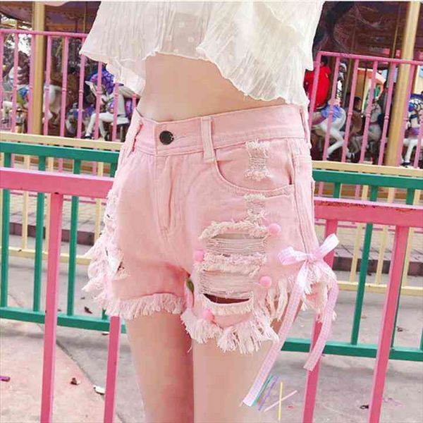 summer kawaii juniors denim womens short hollow out ins pink white bow jeans feminino casual hole bottoms, White;black
summer kawaii juniors denim womens short hollow out ins pink white bow jeans feminino casual hole bottoms, White;black