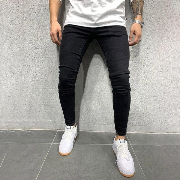 men's jeans skinny trousers slim sweatpants casual summer autumn male ripped hole pants biker outwears y, Blue
men's jeans skinny trousers slim sweatpants casual summer autumn male ripped hole pants biker outwears y, Blue