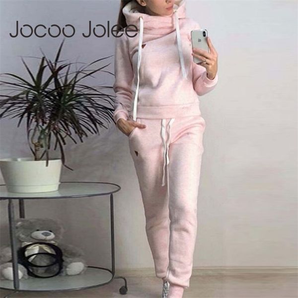 women 2 pcs set and trousers autumn winter suit casual warm fleece hoodies female tracksuit outfits 210416, White
women 2 pcs set and trousers autumn winter suit casual warm fleece hoodies female tracksuit outfits 210416, White