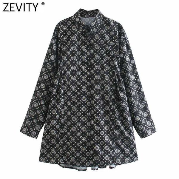 zevity spring women vintage totem flower print casual loose shirt dress femme long sleeve pleats vestido chic retro dress ds4819 210603, Black;gray
zevity spring women vintage totem flower print casual loose shirt dress femme long sleeve pleats vestido chic retro dress ds4819 210603, Black;gray